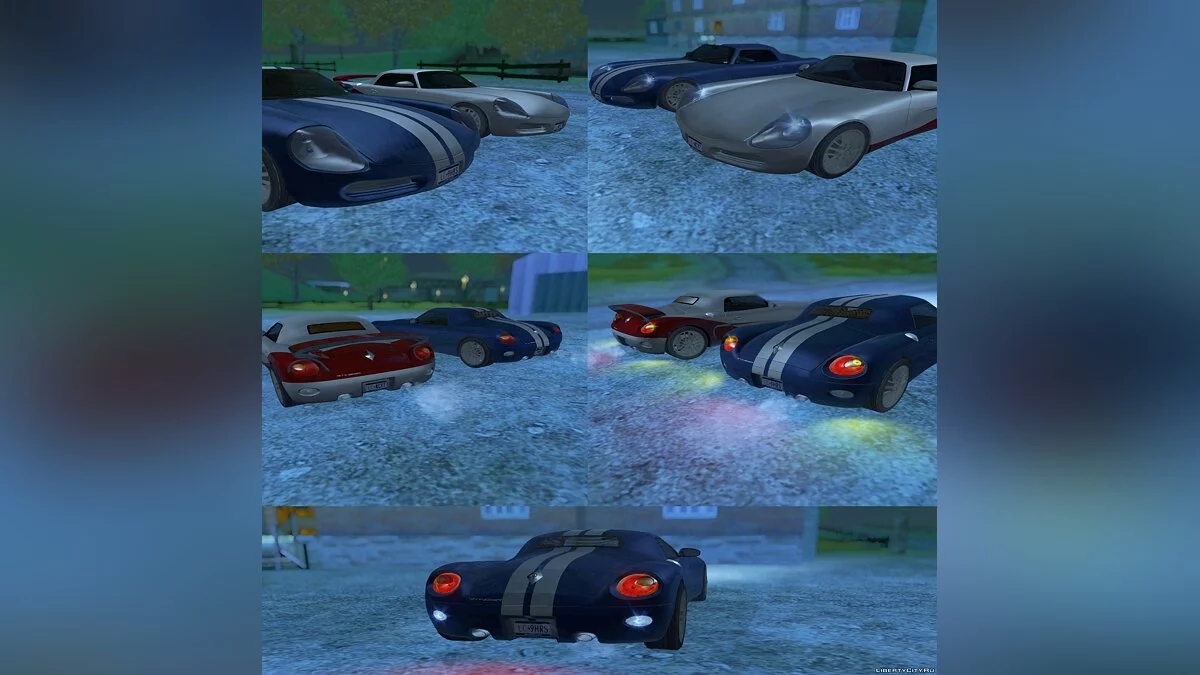 Adapted Tri-Pack (HD GTA Cars) / GTA San Andreas