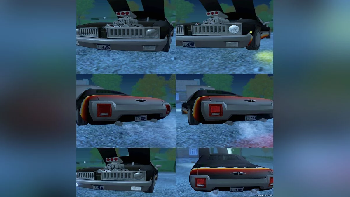 Adapted Tri-Pack (HD GTA Cars) / GTA San Andreas