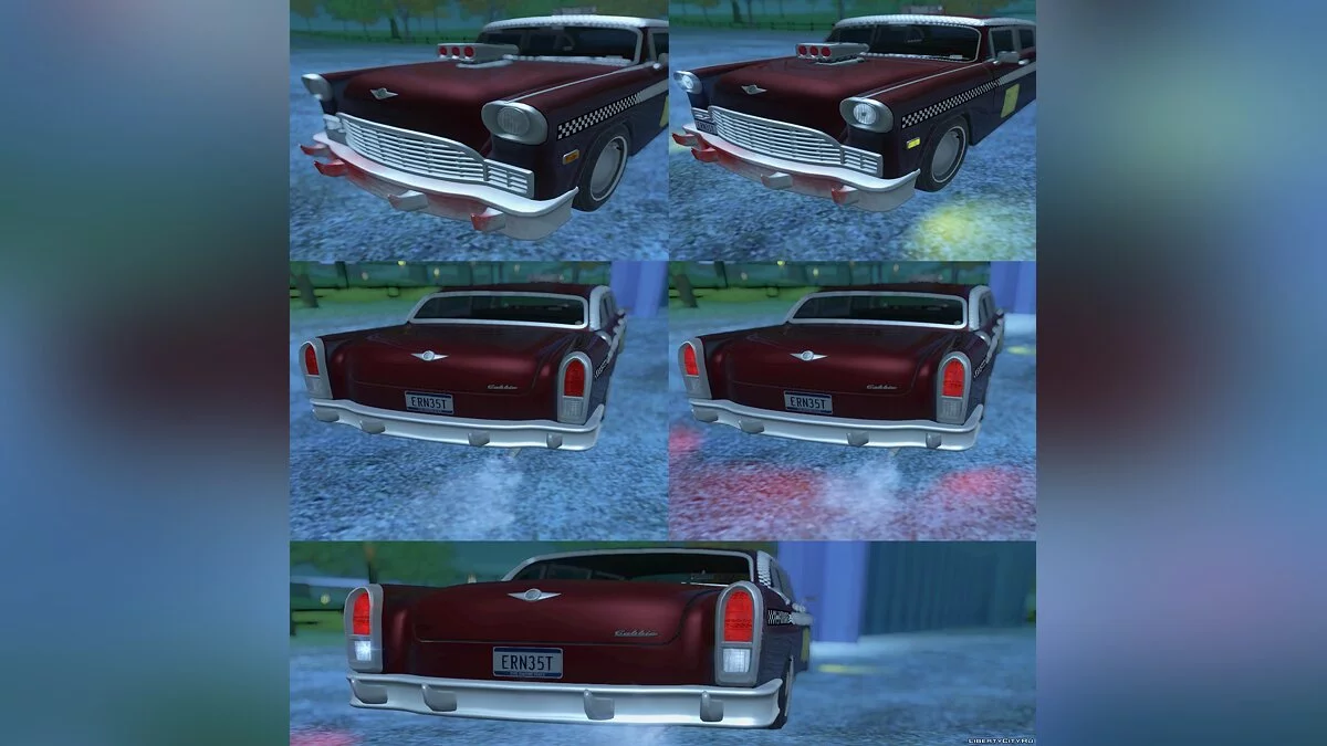 Adapted Tri-Pack (HD GTA Cars) / GTA San Andreas