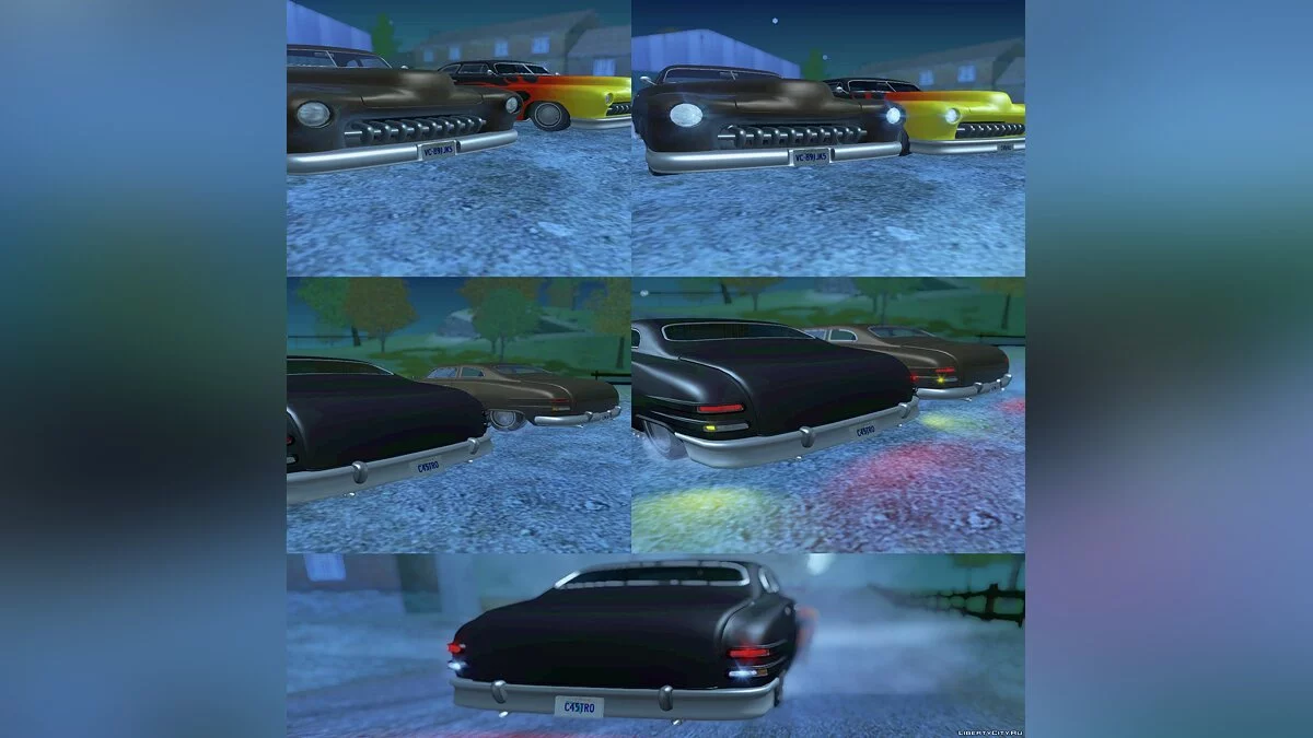 Adapted Tri-Pack (HD GTA Cars) / GTA San Andreas