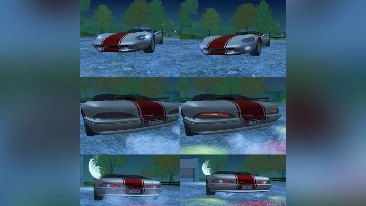 Adapted Tri-Pack (HD GTA Cars) / GTA San Andreas