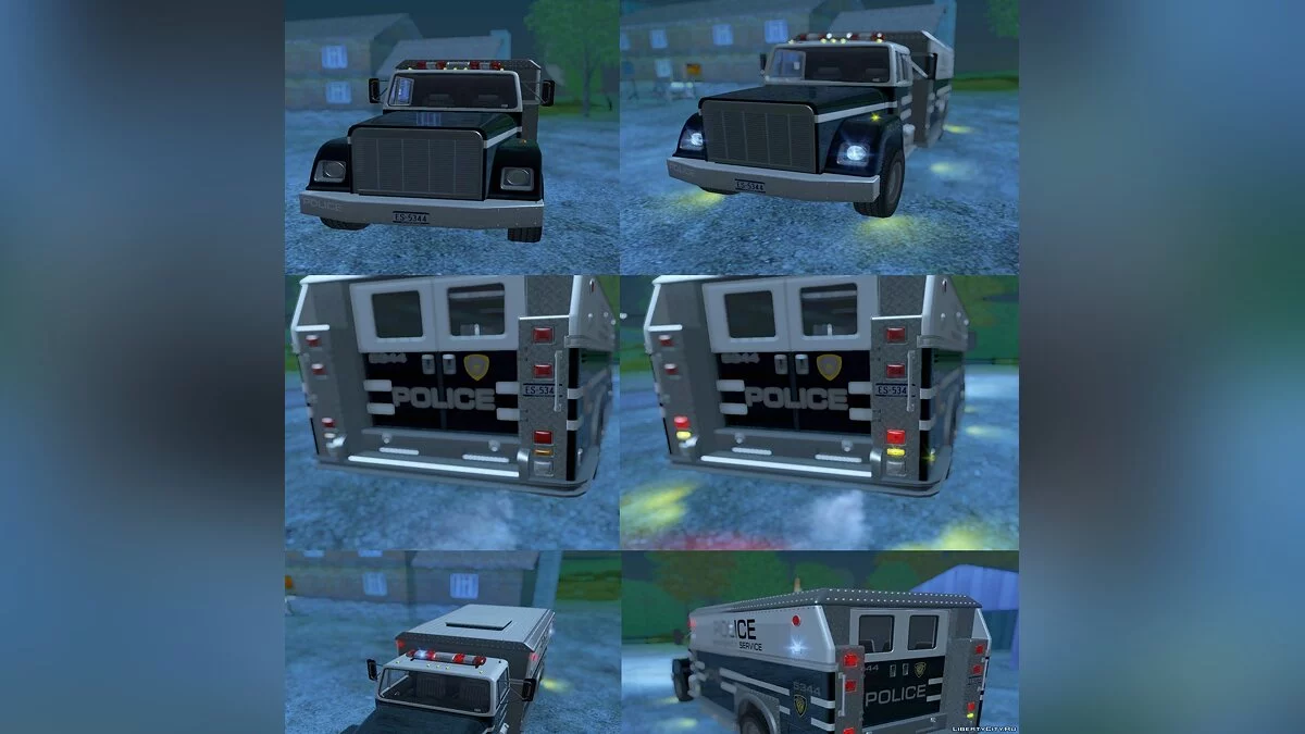 Adapted Tri-Pack (HD GTA Cars) / GTA San Andreas