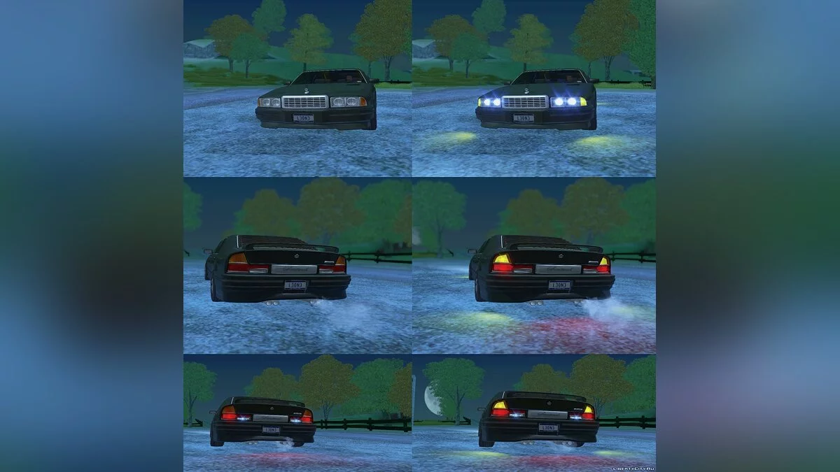 Adapted Tri-Pack (HD GTA Cars) / GTA San Andreas