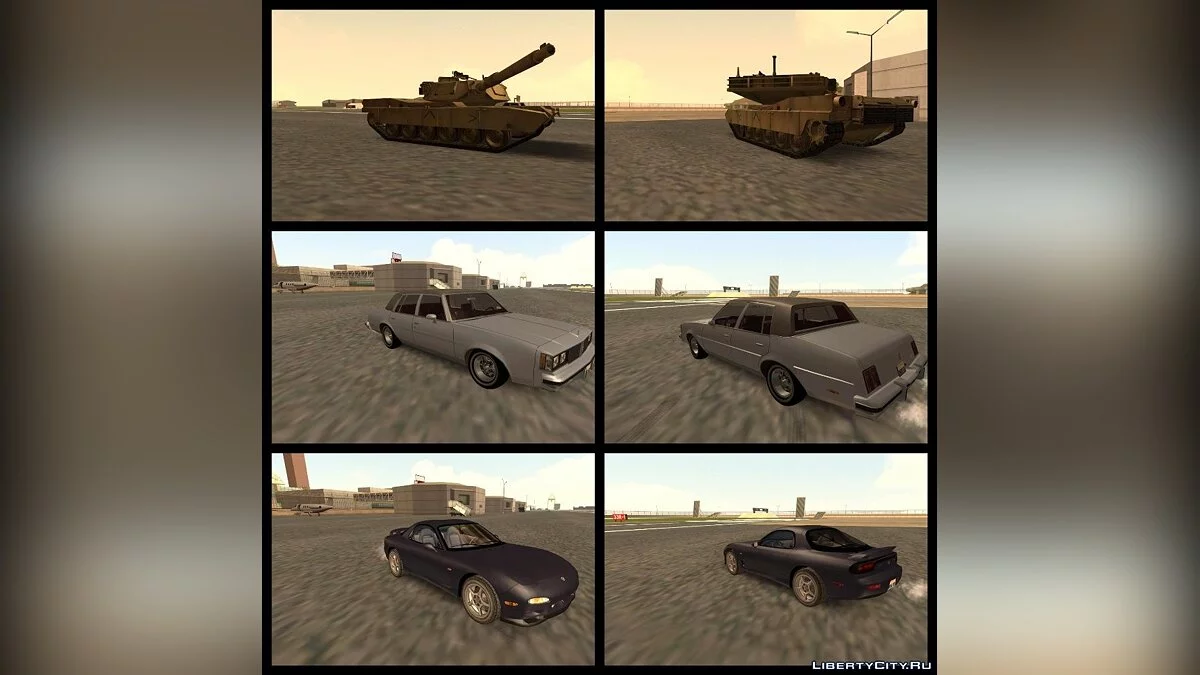RESPECT Vehicles Pack v0.1 / GTA San Andreas