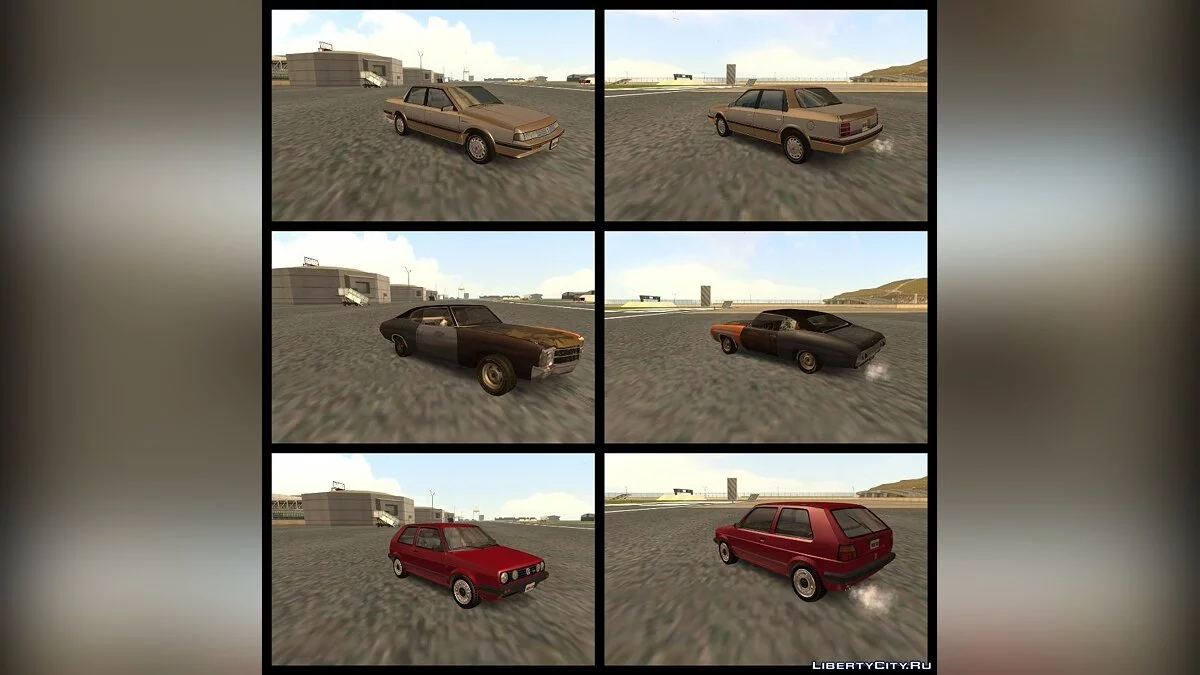 RESPECT Vehicles Pack v0.1 / GTA San Andreas