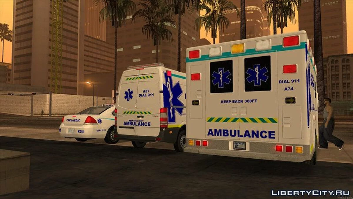 EMS SA пак / GTA San Andreas