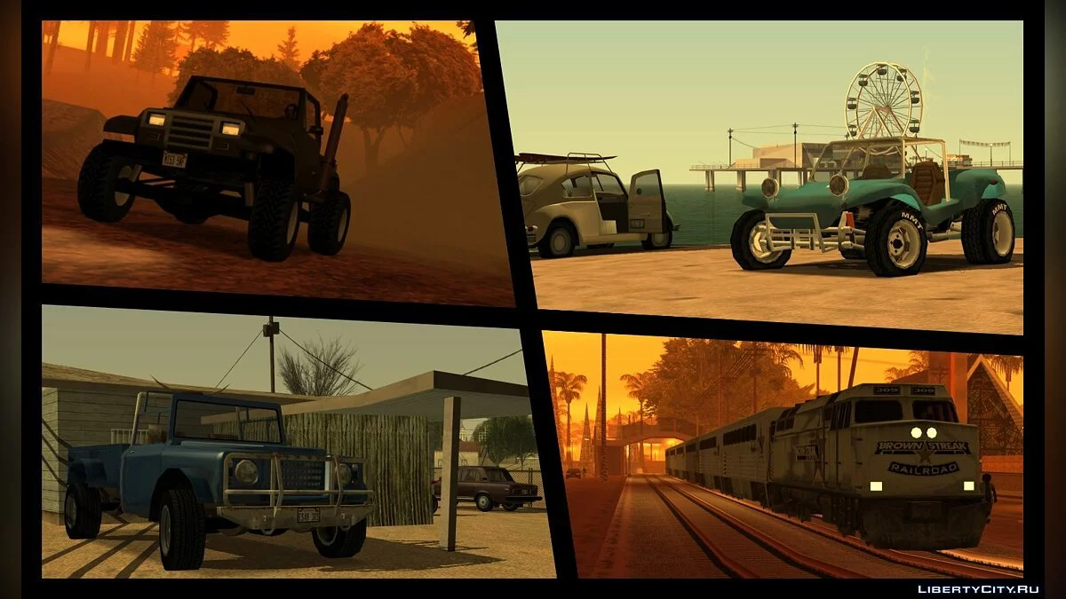 Extended Vanilla Vehicles Pack 2.0 / GTA San Andreas