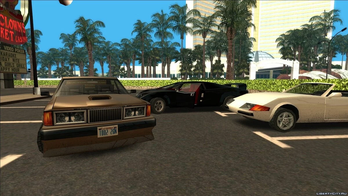 Транспорт из Вайс Сити (без замены) 1.1 / GTA San Andreas