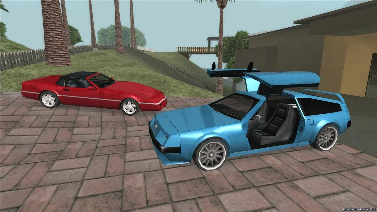 Транспорт из Вайс Сити (без замены) 1.1 / GTA San Andreas