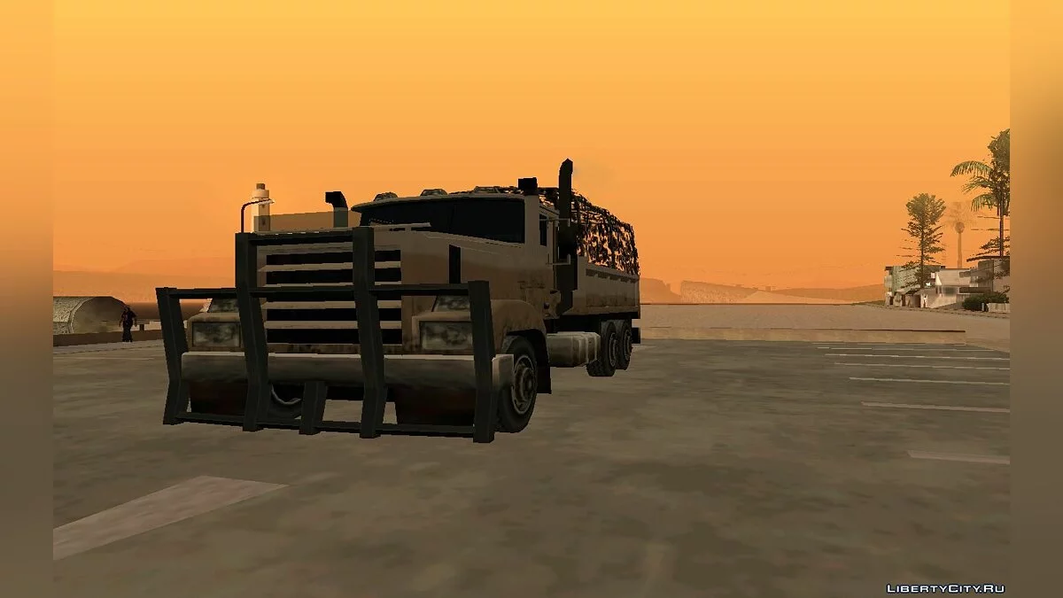 Обновленный пак Армейских грузовиков / GTA San Andreas