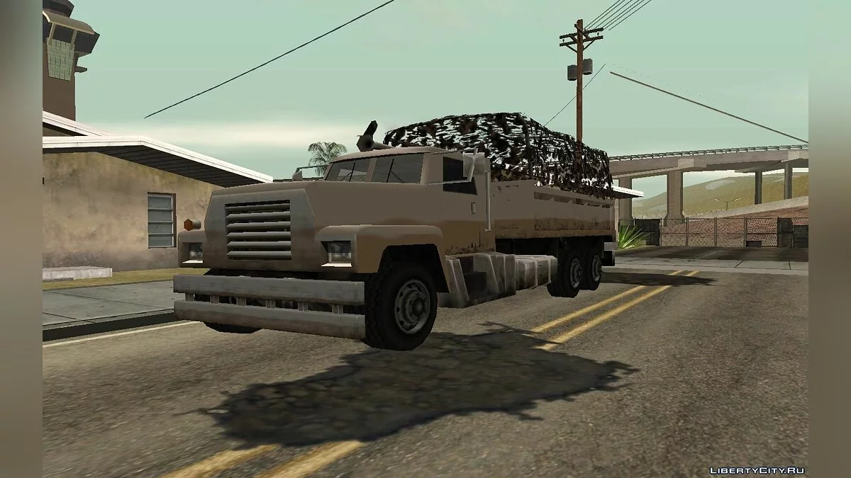 Обновленный пак Армейских грузовиков / GTA San Andreas
