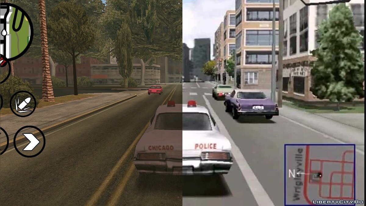 Скачать Конверты машин из DRIVER 2 - PS1 Cars Mod для GTA San Andreas