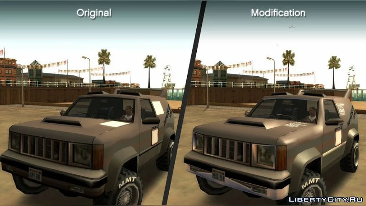 Сборник улучшенных транспортных средств v1.8 / GTA San Andreas