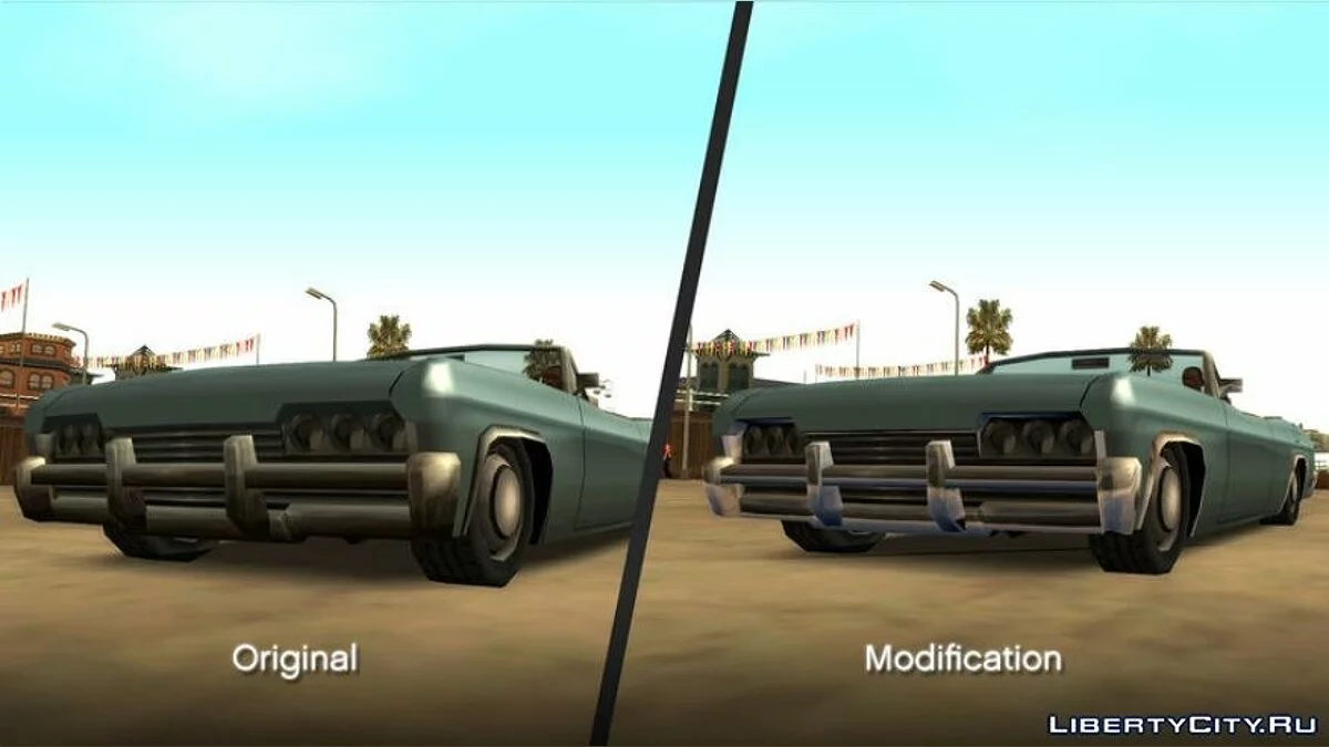 Сборник улучшенных транспортных средств v1.8 / GTA San Andreas