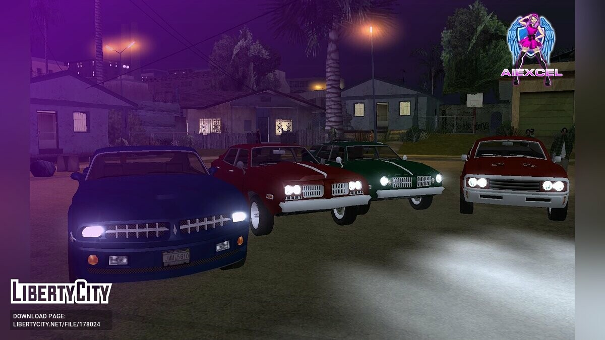 Скачать Saints Row The Third and IV Cars Pack для GTA San Andreas