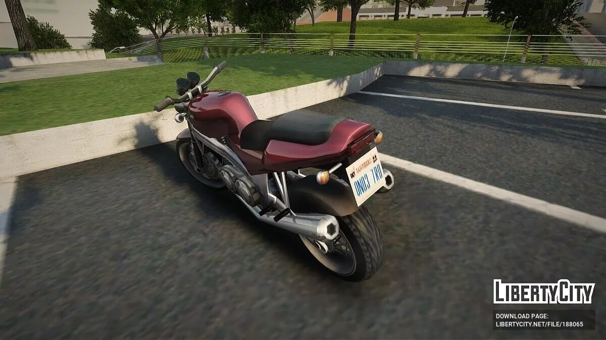 Сборник двухколесного транспорта из SA: Definitive Edition / GTA San Andreas