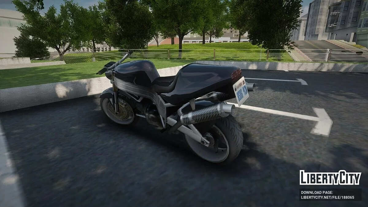Сборник двухколесного транспорта из SA: Definitive Edition / GTA San Andreas