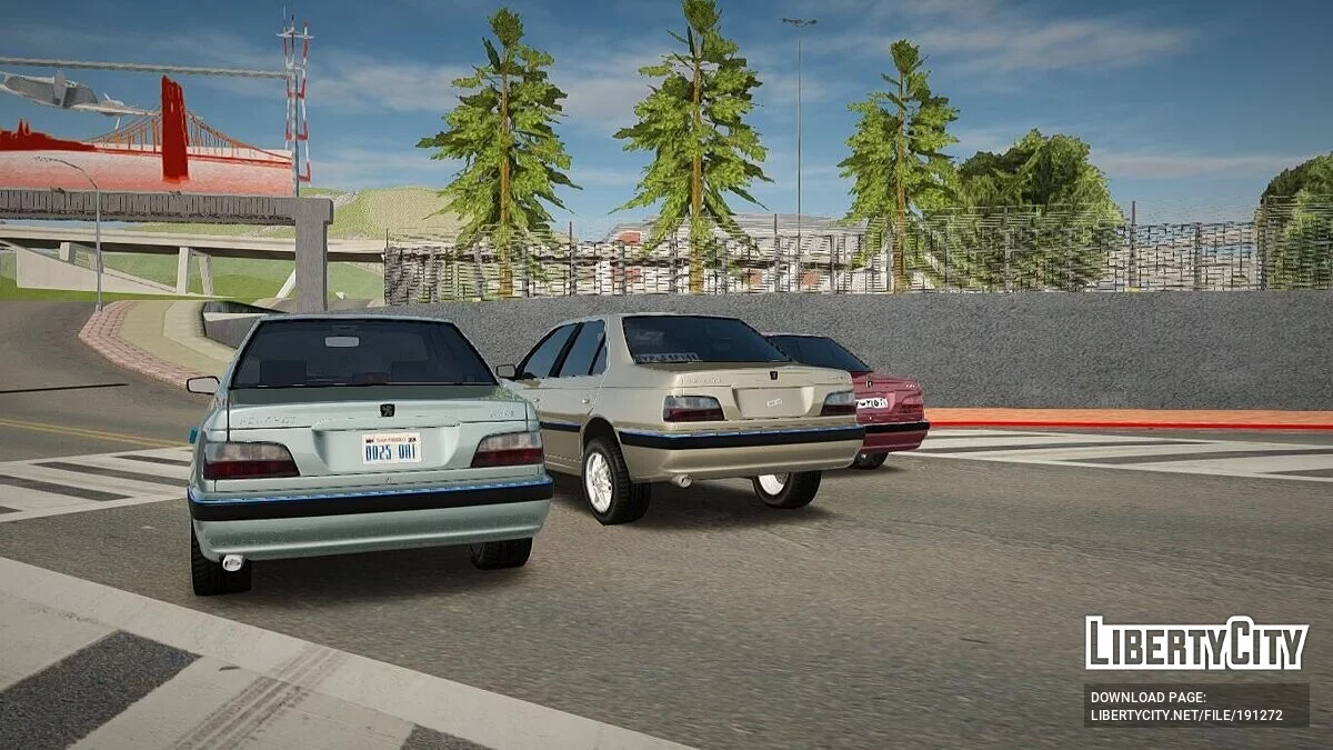 Набор Иранских машин / GTA San Andreas