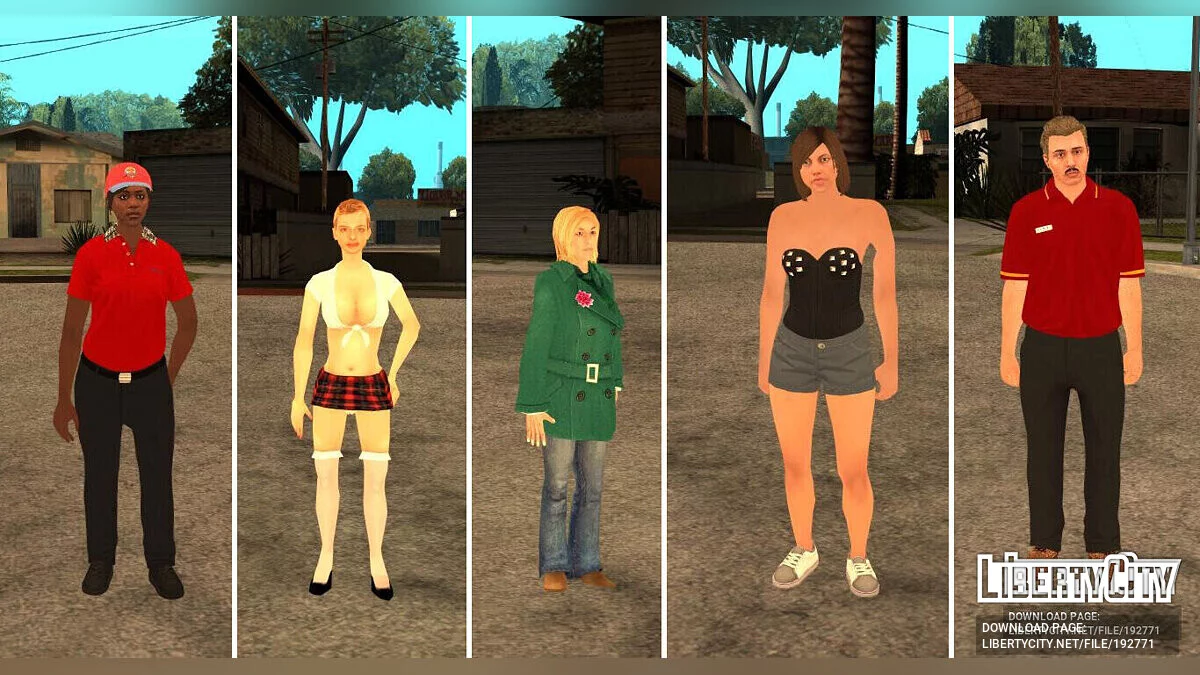 Пак машин из Midtown Madness 1 и 2 / GTA San Andreas