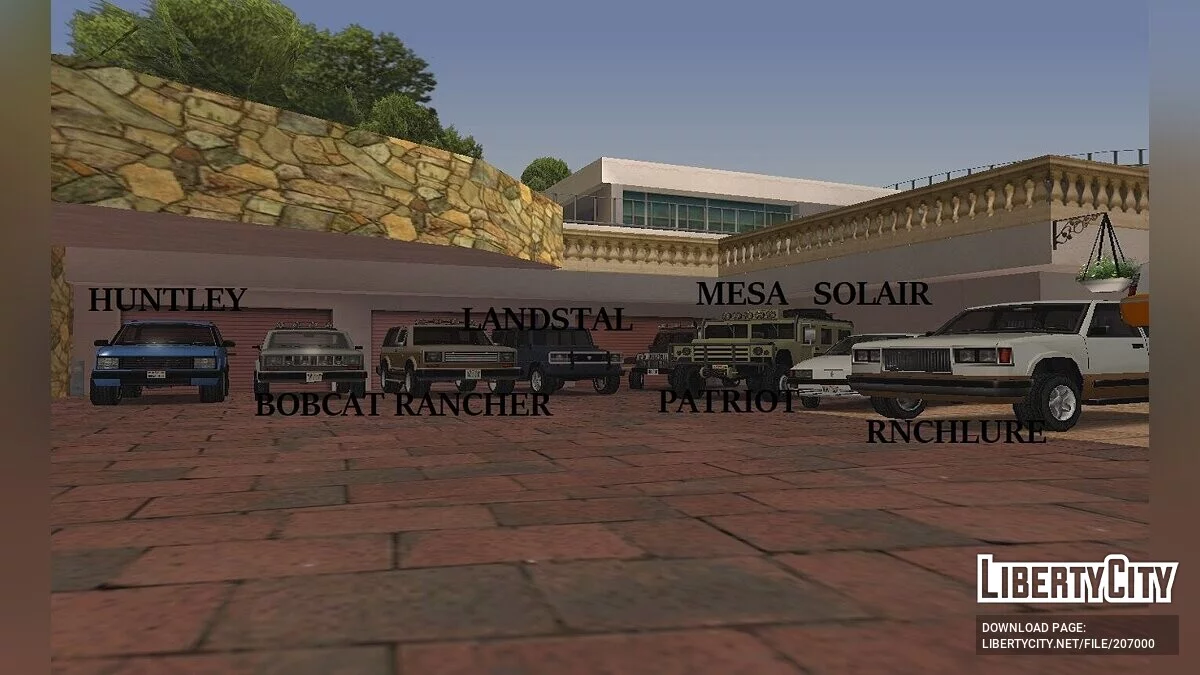 Пак новых авто в стиле SA / GTA San Andreas