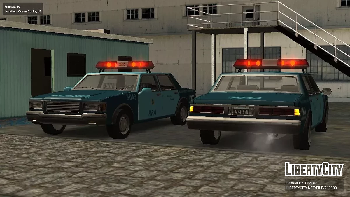 Пак Аргентинскиъ Спецслужб (SA Style Low Poly) / GTA San Andreas