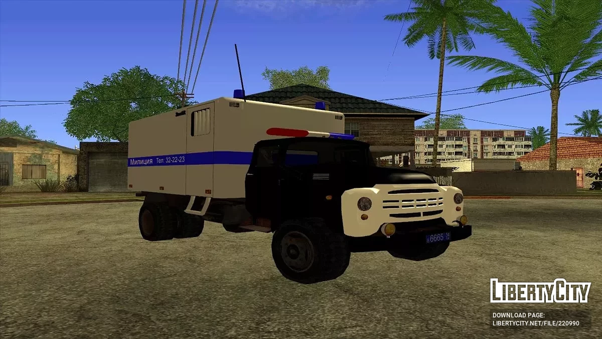 Пак милицейских авто / GTA San Andreas