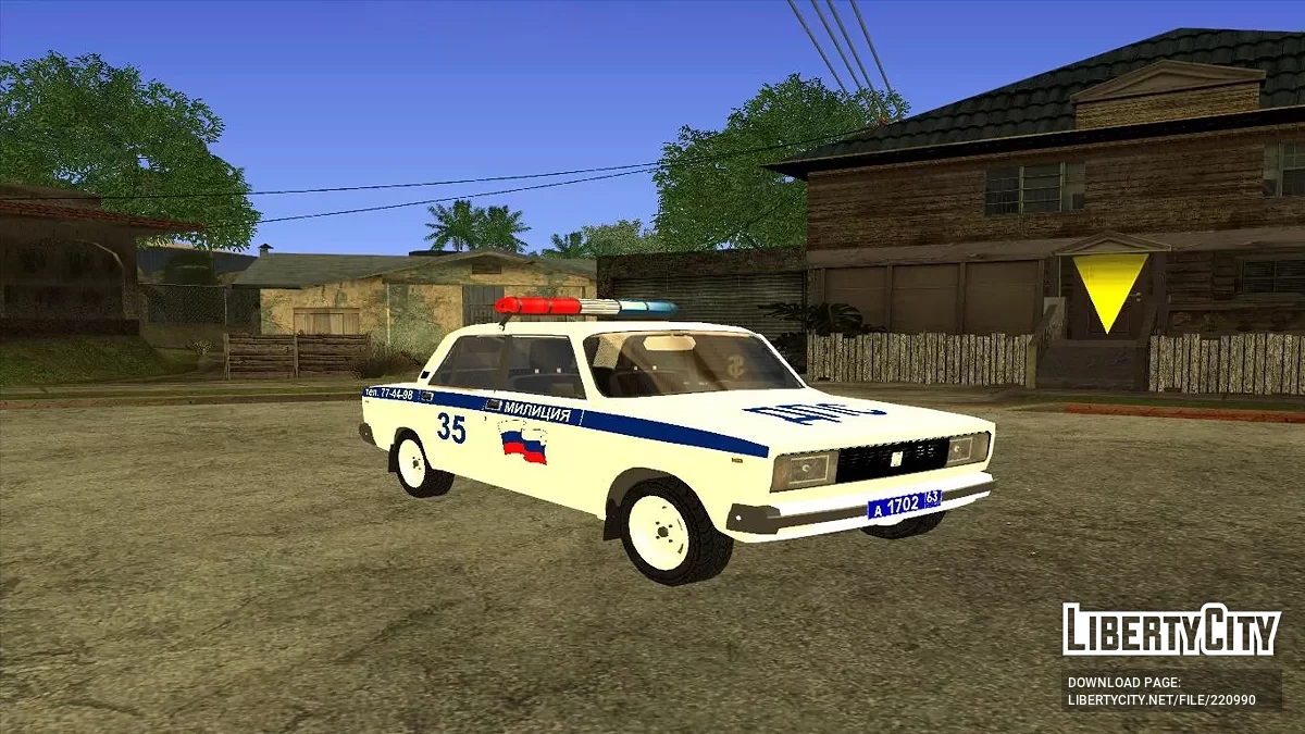 Пак милицейских авто / GTA San Andreas