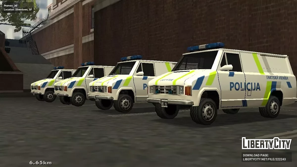 Латвийский сборник транспорта (IVF Support + SA Style) / GTA San Andreas