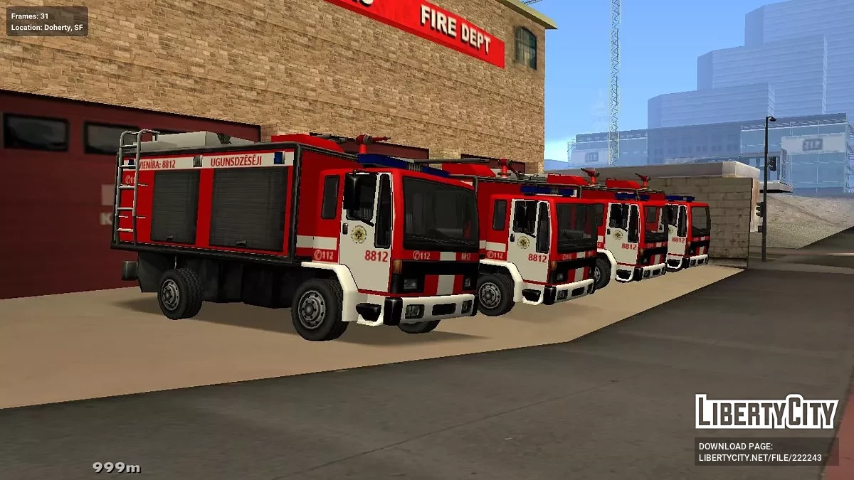 Латвийский сборник транспорта (IVF Support + SA Style) / GTA San Andreas