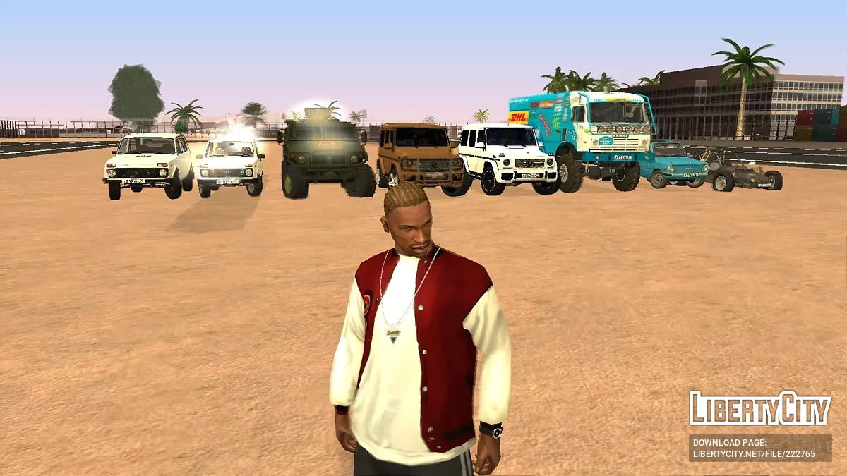 Пак автомобилей России и Стран СНГ 2000-х годов / GTA San Andreas