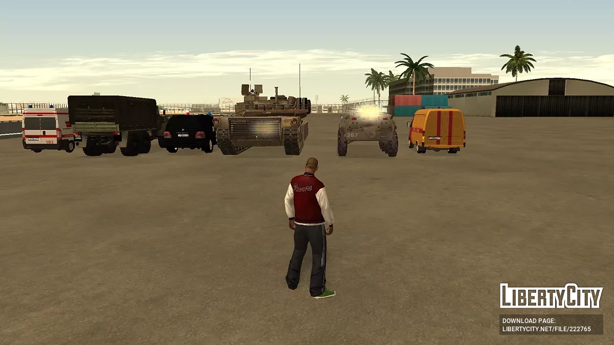 Пак автомобилей России и Стран СНГ 2000-х годов / GTA San Andreas