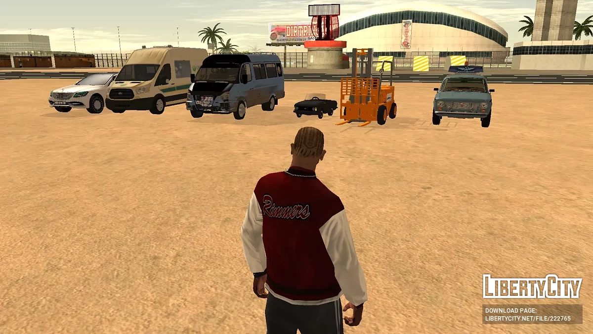 Пак автомобилей России и Стран СНГ 2000-х годов / GTA San Andreas
