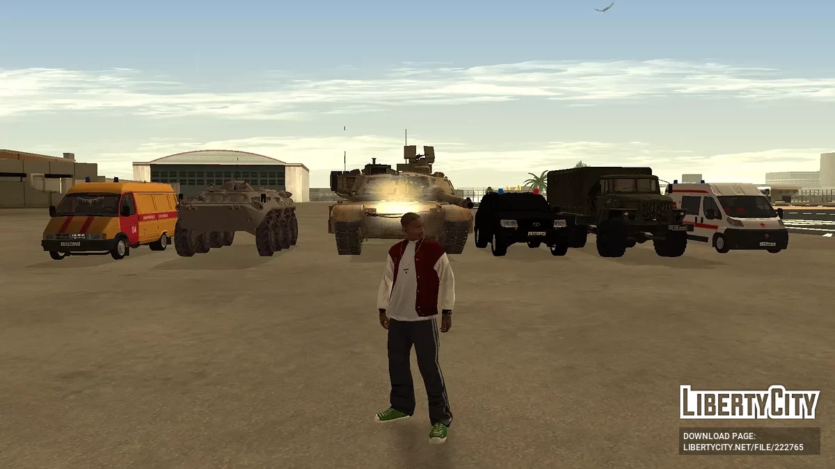 Пак автомобилей России и Стран СНГ 2000-х годов / GTA San Andreas
