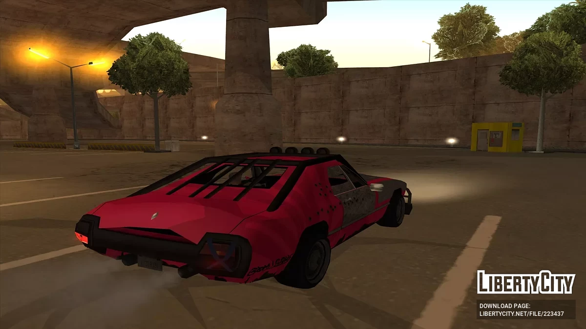 Necro Carpack 2025 - Машины в стиле некрух, а-ля FlatOut 2 + Стритуха / GTA San Andreas