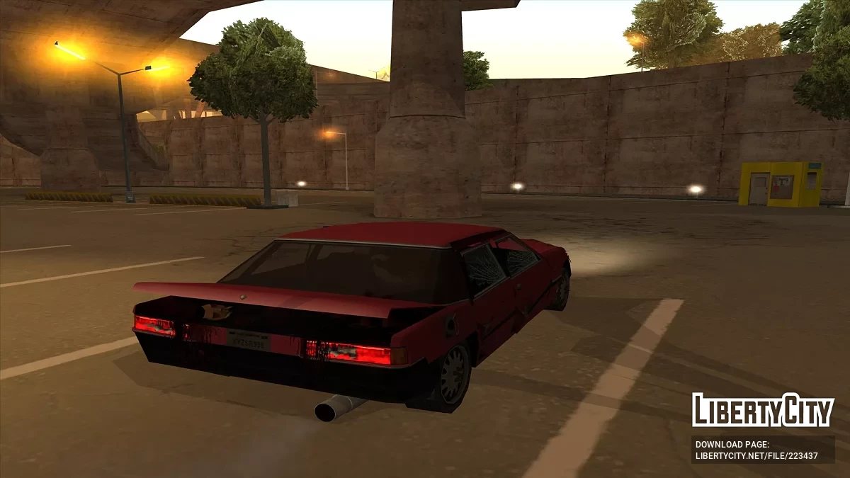 Necro Carpack 2025 - Машины в стиле некрух, а-ля FlatOut 2 + Стритуха / GTA San Andreas