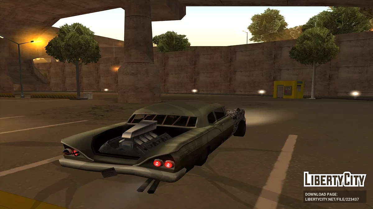 Necro Carpack 2025 - Машины в стиле некрух, а-ля FlatOut 2 + Стритуха / GTA San Andreas