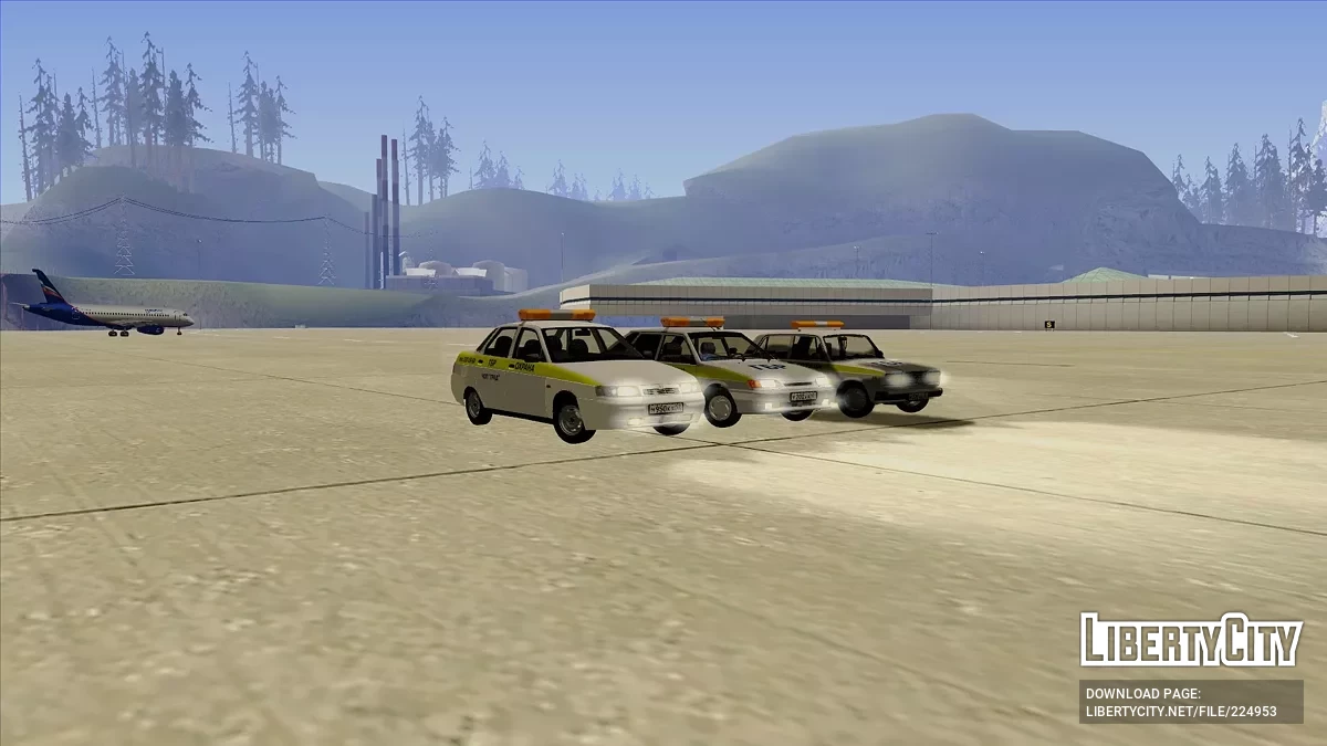 Сборник автомобилей ГБР ЧОП Град / GTA San Andreas