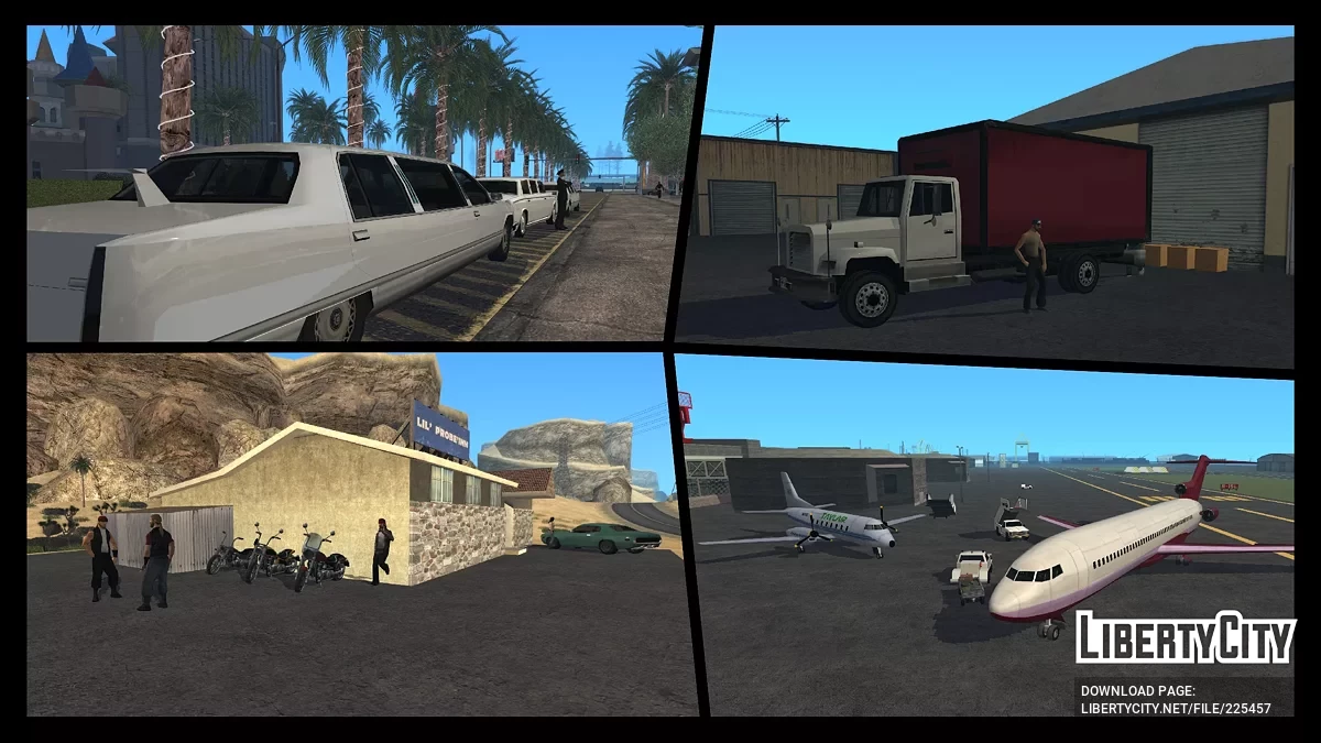 Extended Vanilla Vehicles Pack: Reboot / GTA San Andreas