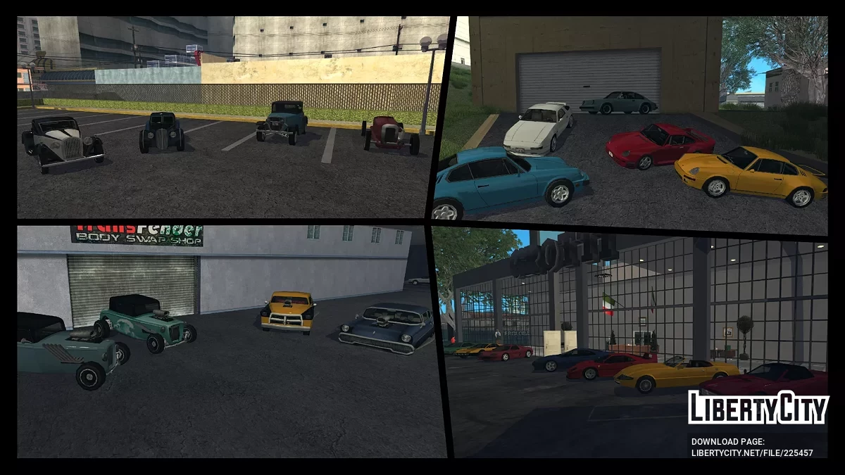Extended Vanilla Vehicles Pack: Reboot / GTA San Andreas