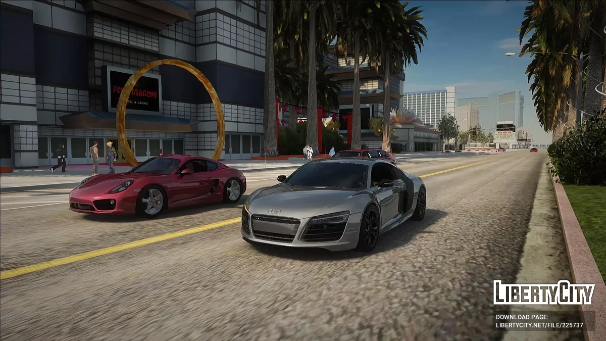 Новый реалистичный HD пакет автомобилей / GTA San Andreas