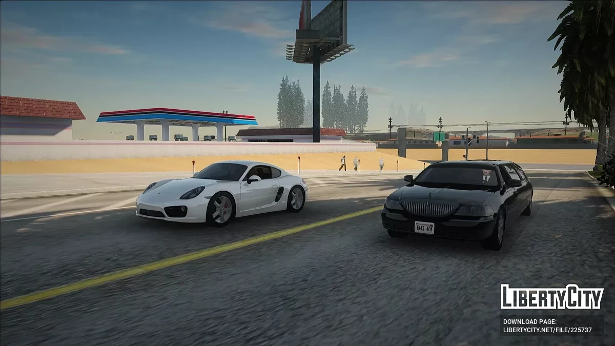 Новый реалистичный HD пакет автомобилей / GTA San Andreas
