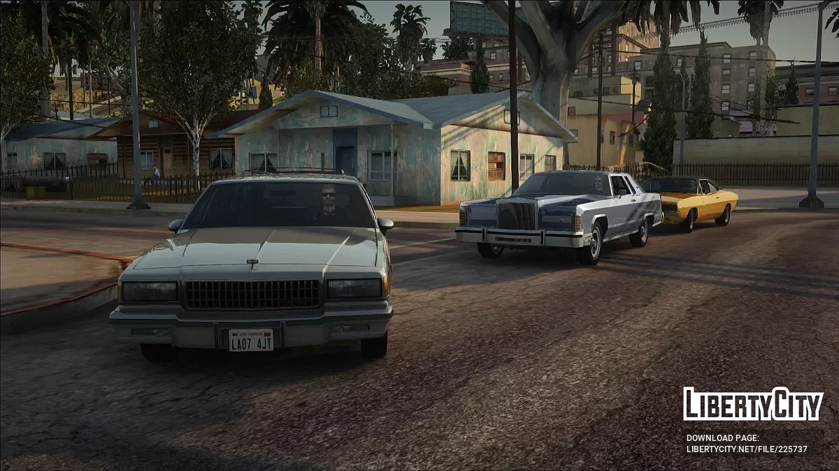 Новый реалистичный HD пакет автомобилей / GTA San Andreas