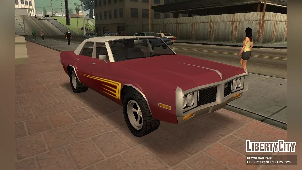 11 автомобилей из Saints Row 1&2 / GTA San Andreas
