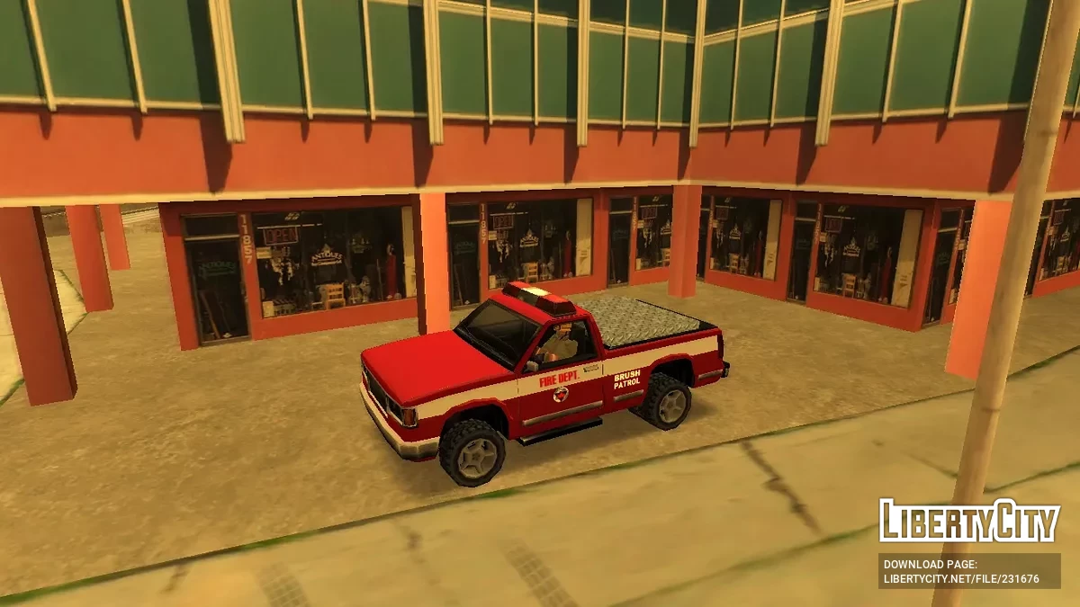 FDSA - Пак автомобилей пожарной службы / GTA San Andreas