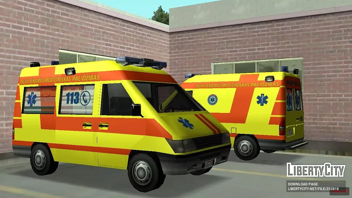 Сборник транспорта Benefactor Splinter '01 (SA Style, IVF) / GTA San Andreas