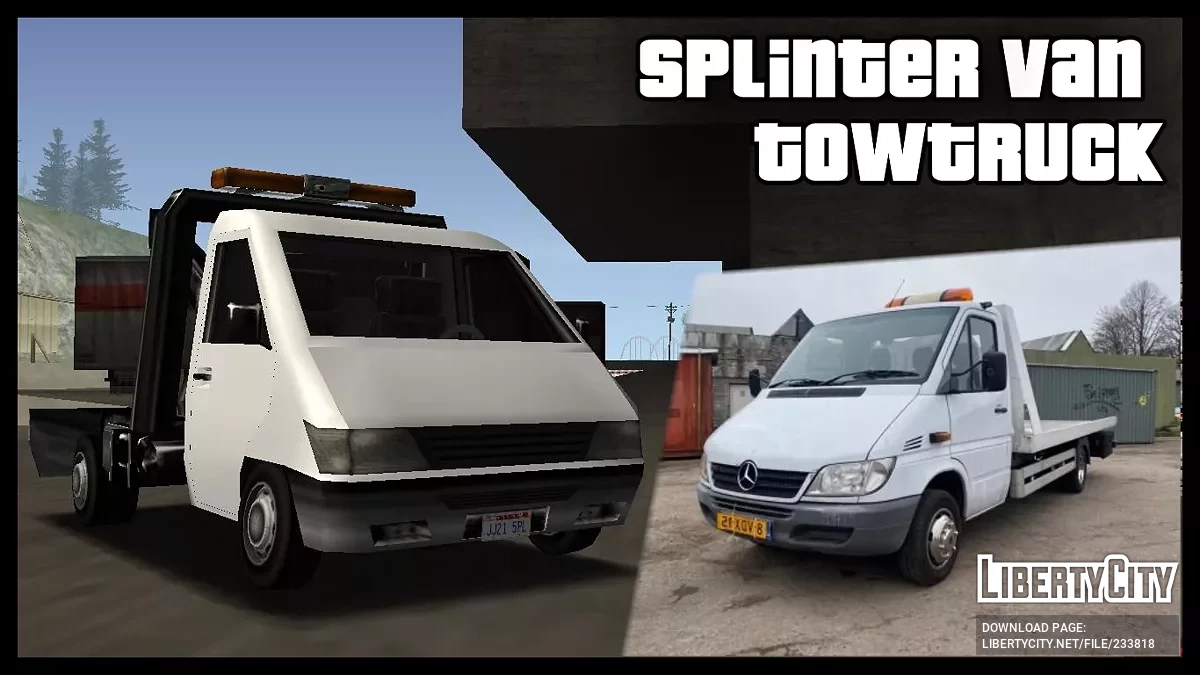 Сборник транспорта Benefactor Splinter '01 (SA Style, IVF) / GTA San Andreas