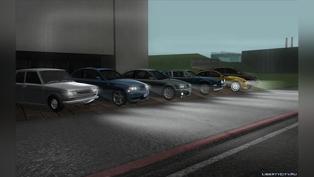 Пак авто совместимых с SA:MP для GTA San Andreas - Картинка #1