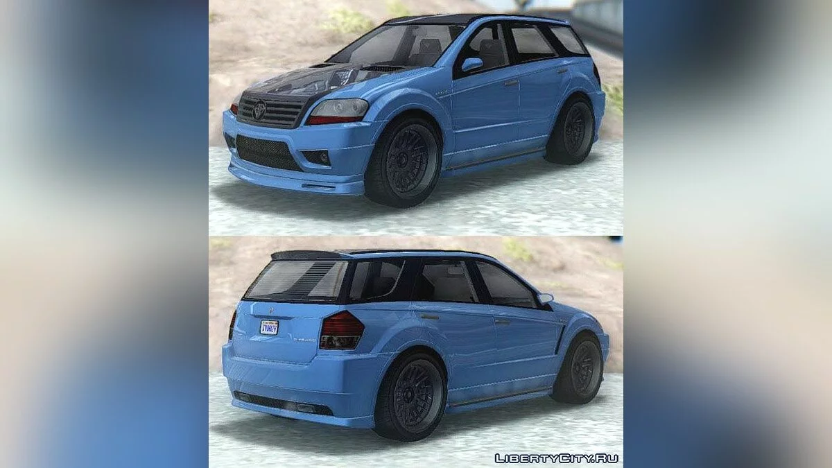 GTA IV Benefactor Serrano 2 / GTA San Andreas