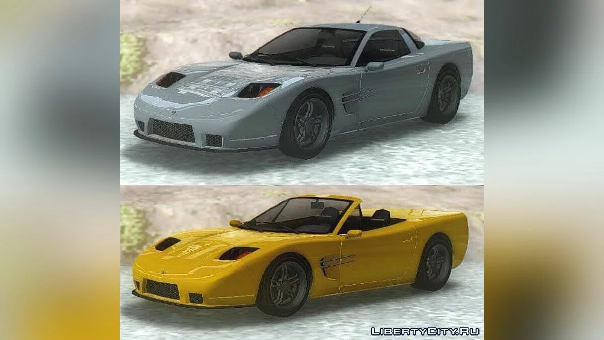 GTA IV Invetero Coquette Classic & Spyder / GTA San Andreas
