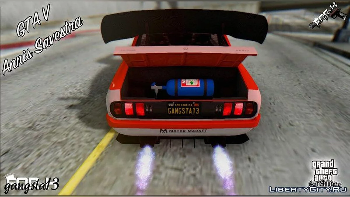 GTA V Annis Savestra / GTA San Andreas